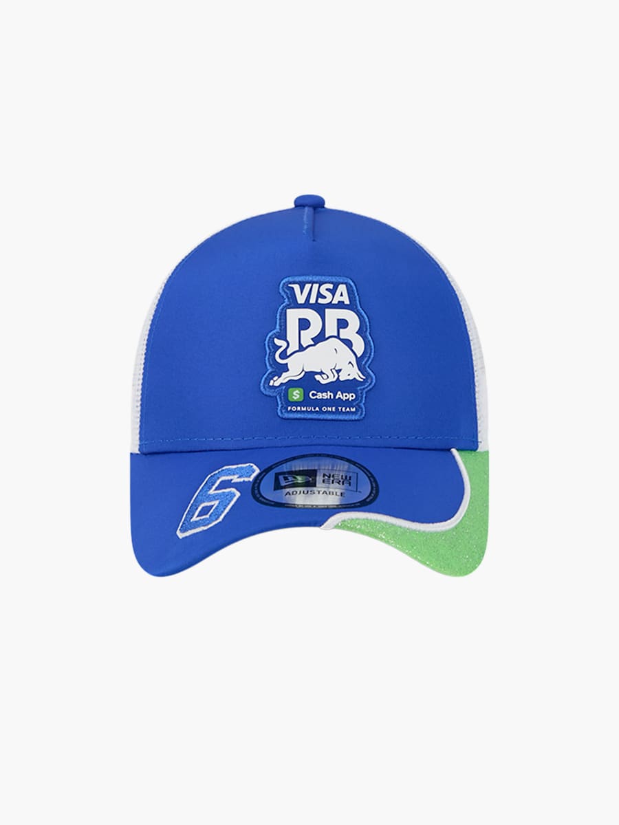 New Era Las Vegas GP Hadjar Trucker Cap (M-RAB25087): Visa Cash App Racing Bulls
