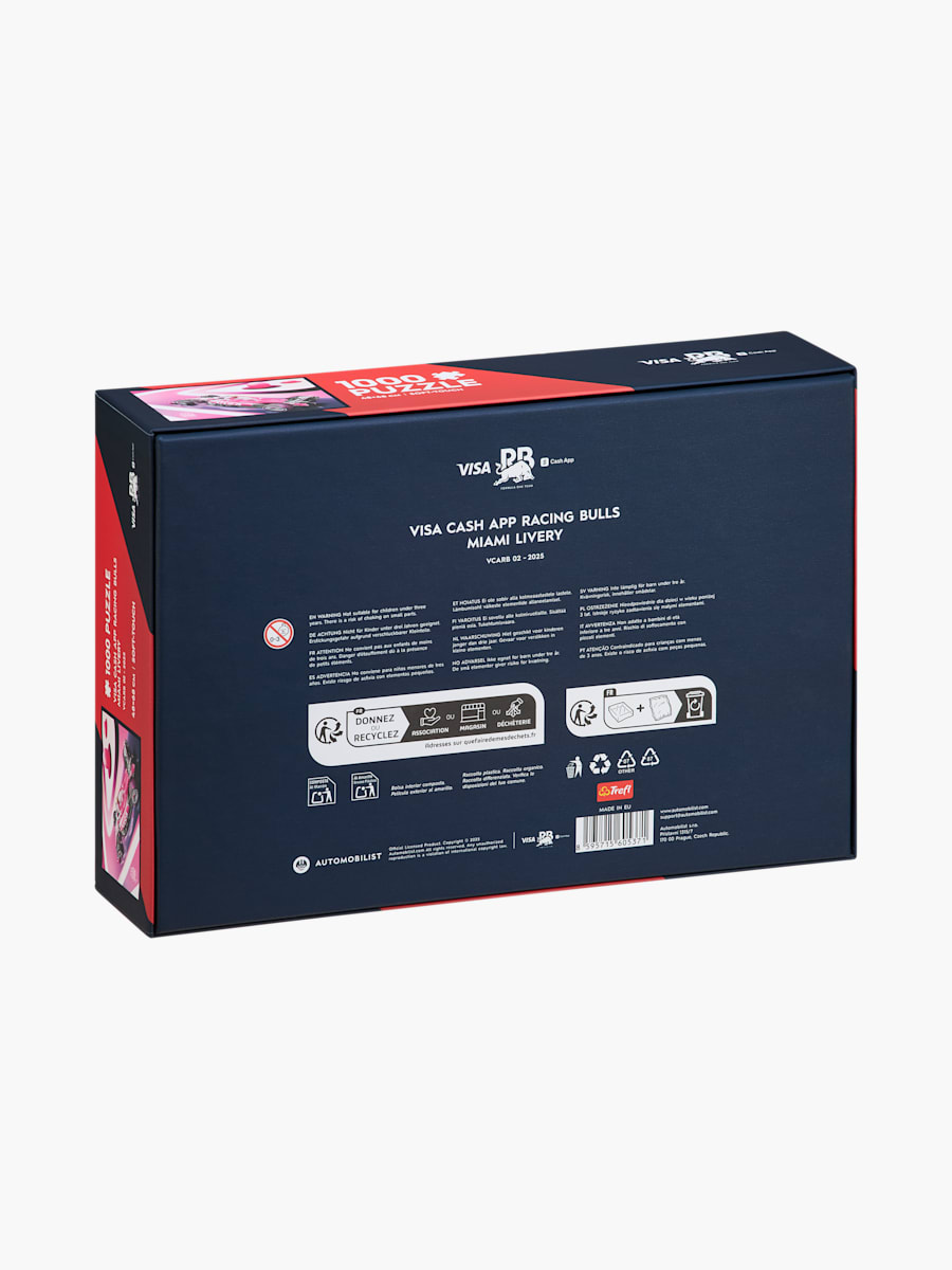 VCARB 02 Miami Grand Prix 2025 Puzzle (M-RAB25153): Visa Cash App Racing Bulls
