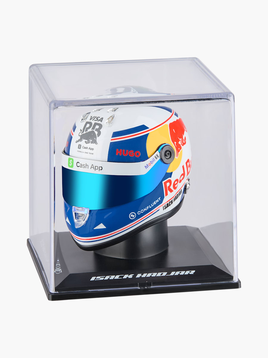 1:4 Isack Hadjar Mexico GP 2025 Mini Helm (M-RAB25162): Visa Cash App RB Formula One Team