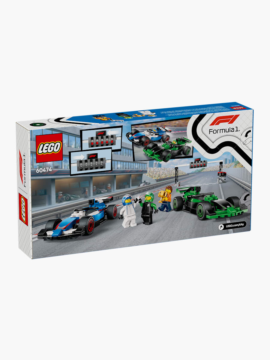 Ensemble LEGO® Visa Cash App RB City (RAB25002): Visa Cash App Racing Bulls