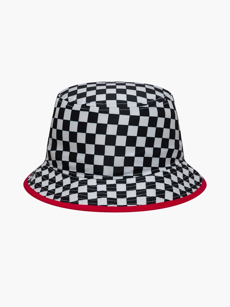 New Era Checkerboard Tapered Bucket Hat (M-RAB26007): Visa Cash App Racing Bulls