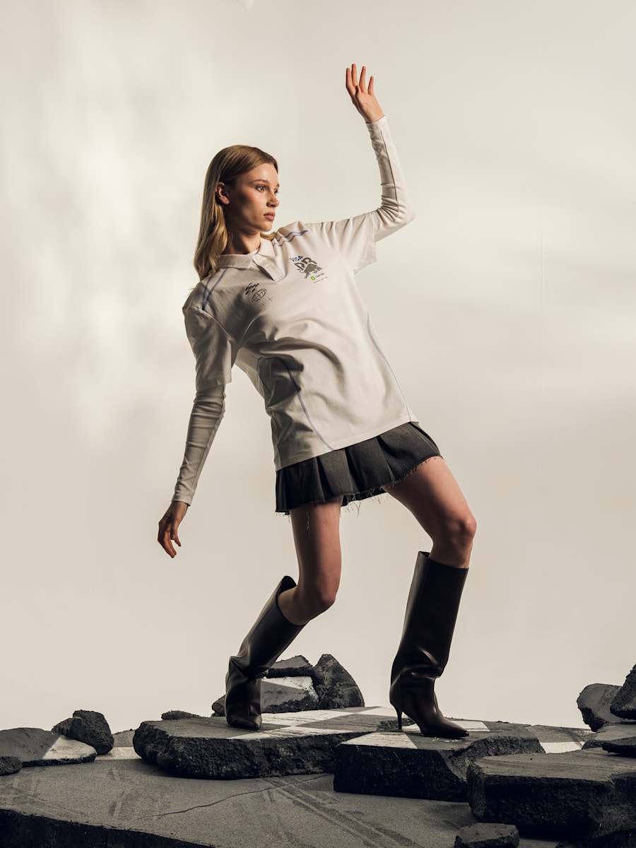 Logo Polo Shirt (M-RAB26019): Visa Cash App Racing Bulls