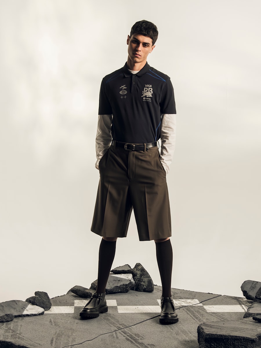 Logo Polo Shirt (M-RAB26019): Visa Cash App Racing Bulls