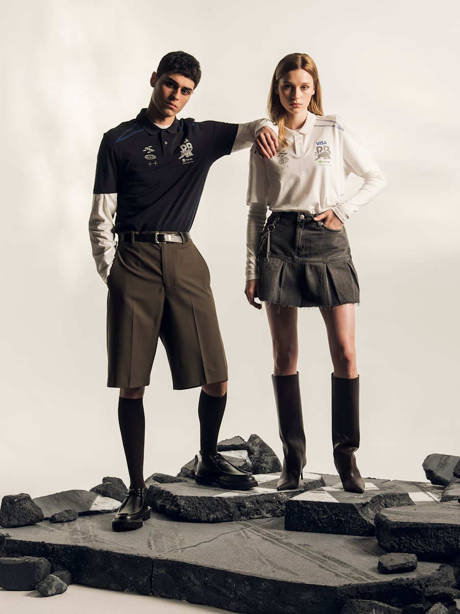 Logo Polo Shirt (M-RAB26019): Visa Cash App Racing Bulls