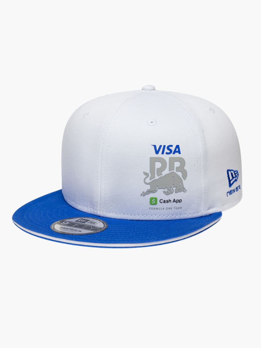 New Era 9Fifty Essential White Cap (M-RAB26033): Visa Cash App Racing Bulls