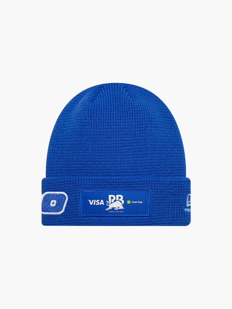 New Era Liam Lawson Waffle Cuff Knit Beanie (M-RAB26041): Visa Cash App Racing Bulls