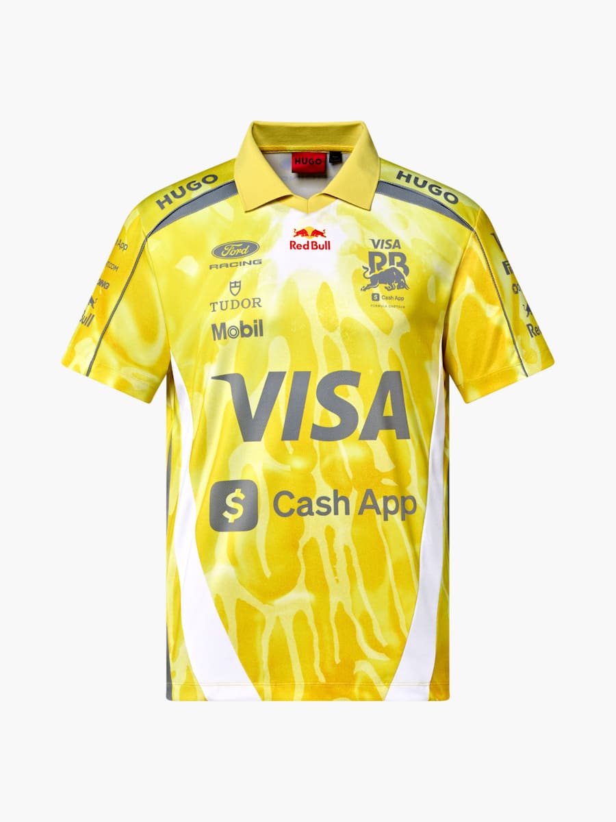 Miami Red Bull Summer Edition Replica Poloshirt  (M-RAB26076): Visa Cash App RB Formula One Team