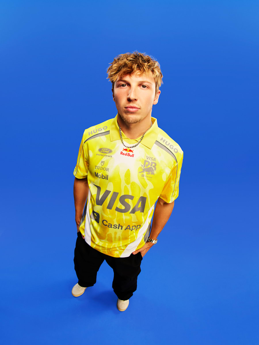 Miami Red Bull Summer Edition Replica Polo Shirt (M-RAB26076): Visa Cash App Racing Bulls