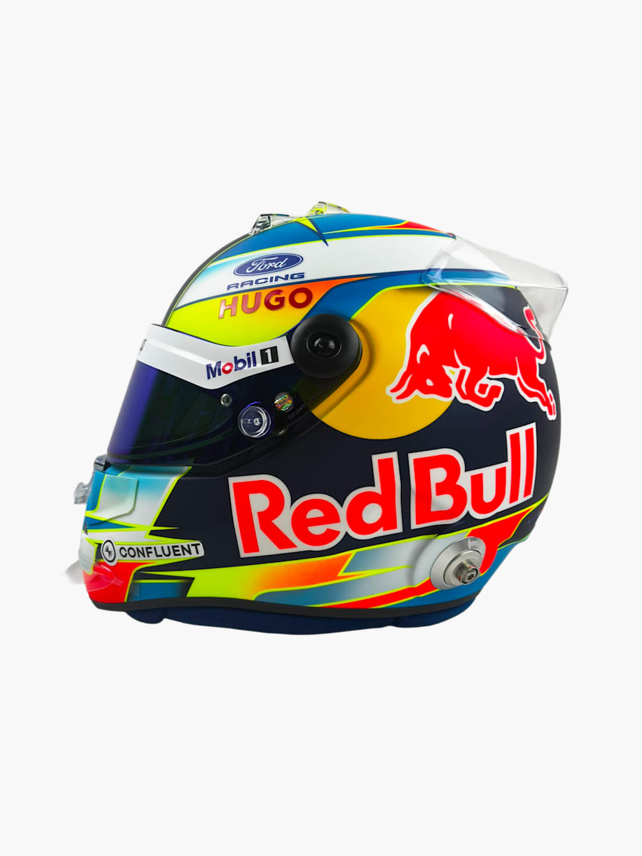 1:2 Arvid Lindblad 2026 Season Mini Helmet (M-RAB26094): Visa Cash App Racing Bulls