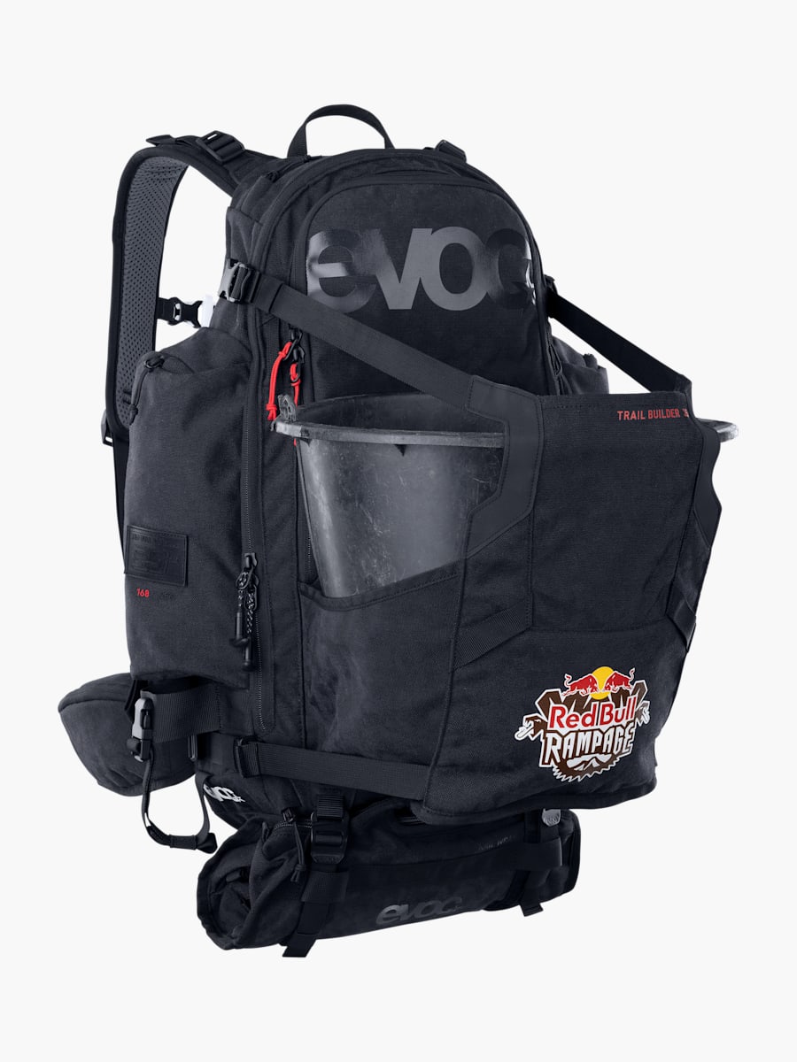 EVOC Red Bull Rampage Trail Builder Backpack (M-RAM264023): Red Bull Rampage