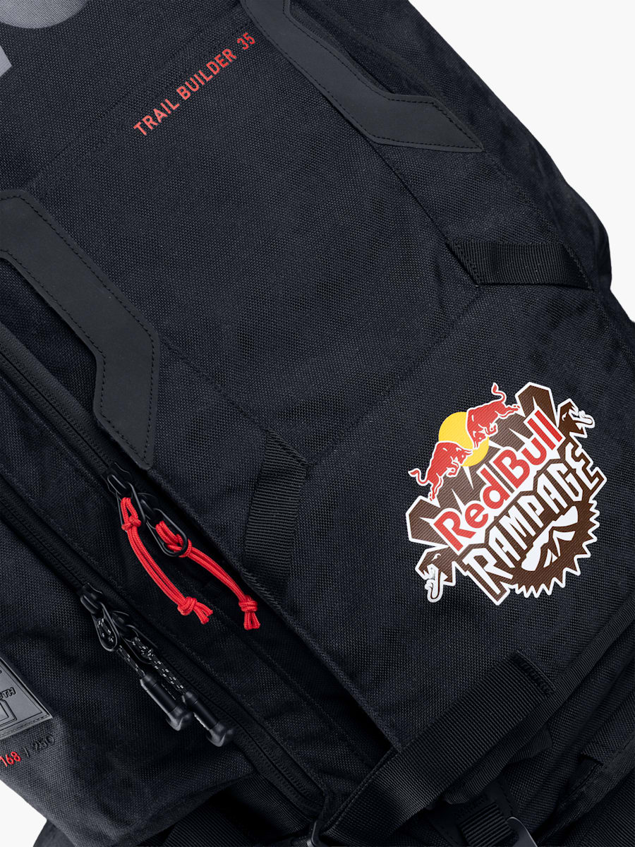 EVOC Red Bull Rampage Trail Builder Backpack (M-RAM264023): Red Bull Rampage