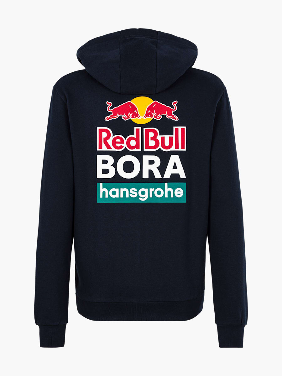 Sudadera con capucha y cremallera Essential (M-RBB25005): Red Bull - BORA - hansgrohe