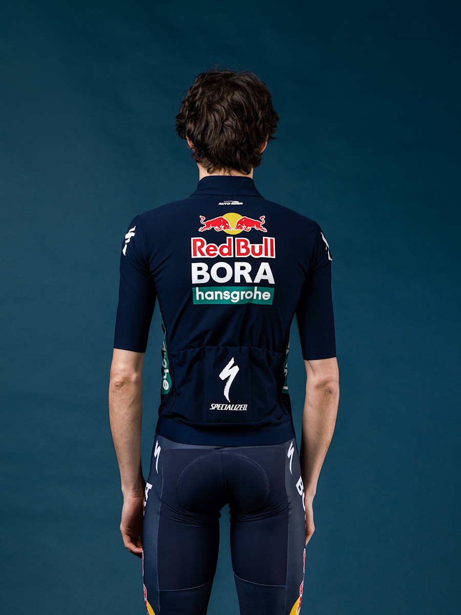 Maillot à manches courtes Wet Weather SPECIALIZED (M-RBB25073): Red Bull - BORA - hansgrohe