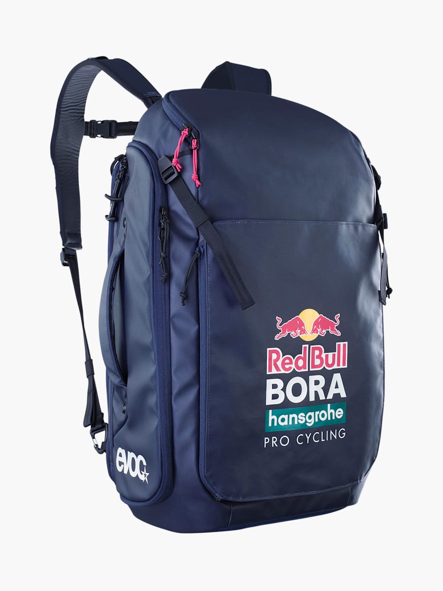 EVOC Athlete Backpack (M-RBB25082): Red Bull - BORA - hansgrohe