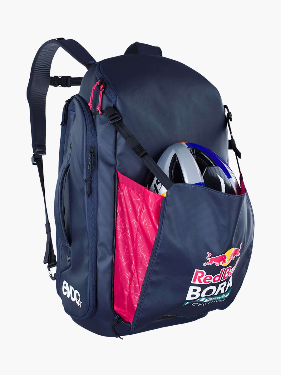 EVOC Athlete Backpack (M-RBB25082): Red Bull - BORA - hansgrohe