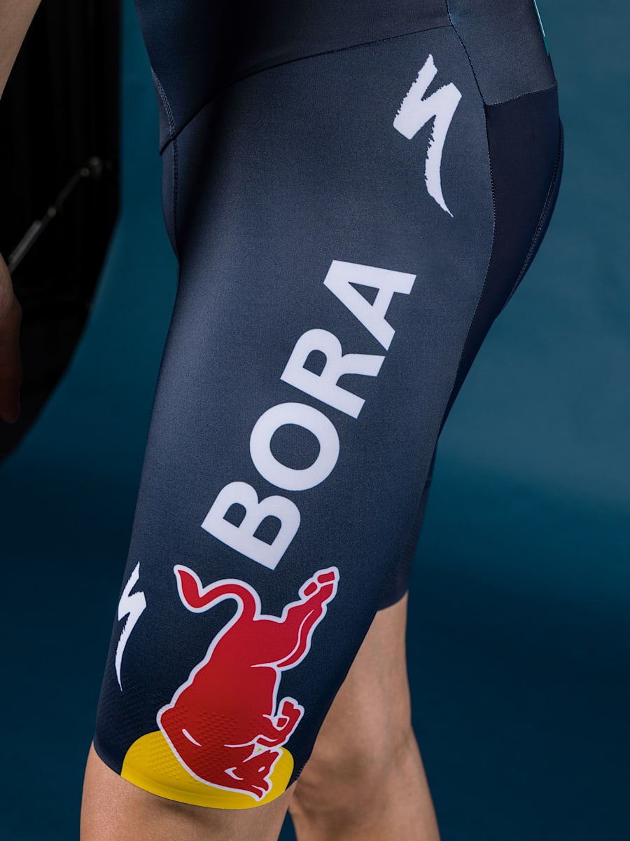 Cuissard de course à bretelles SPECIALIZED (M-RBB25085): Red Bull - BORA - hansgrohe