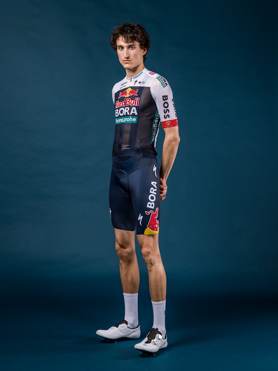 Salopette da gara corta SPECIALIZED (M-RBB25085): Red Bull - BORA - hansgrohe