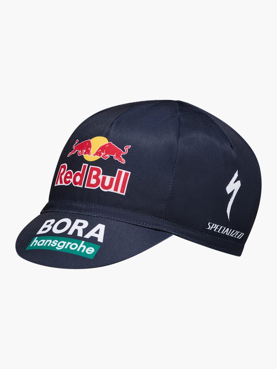 SPECIALIZED S-Racing Cycling Cap (M-RBB26011): Red Bull - BORA - hansgrohe
