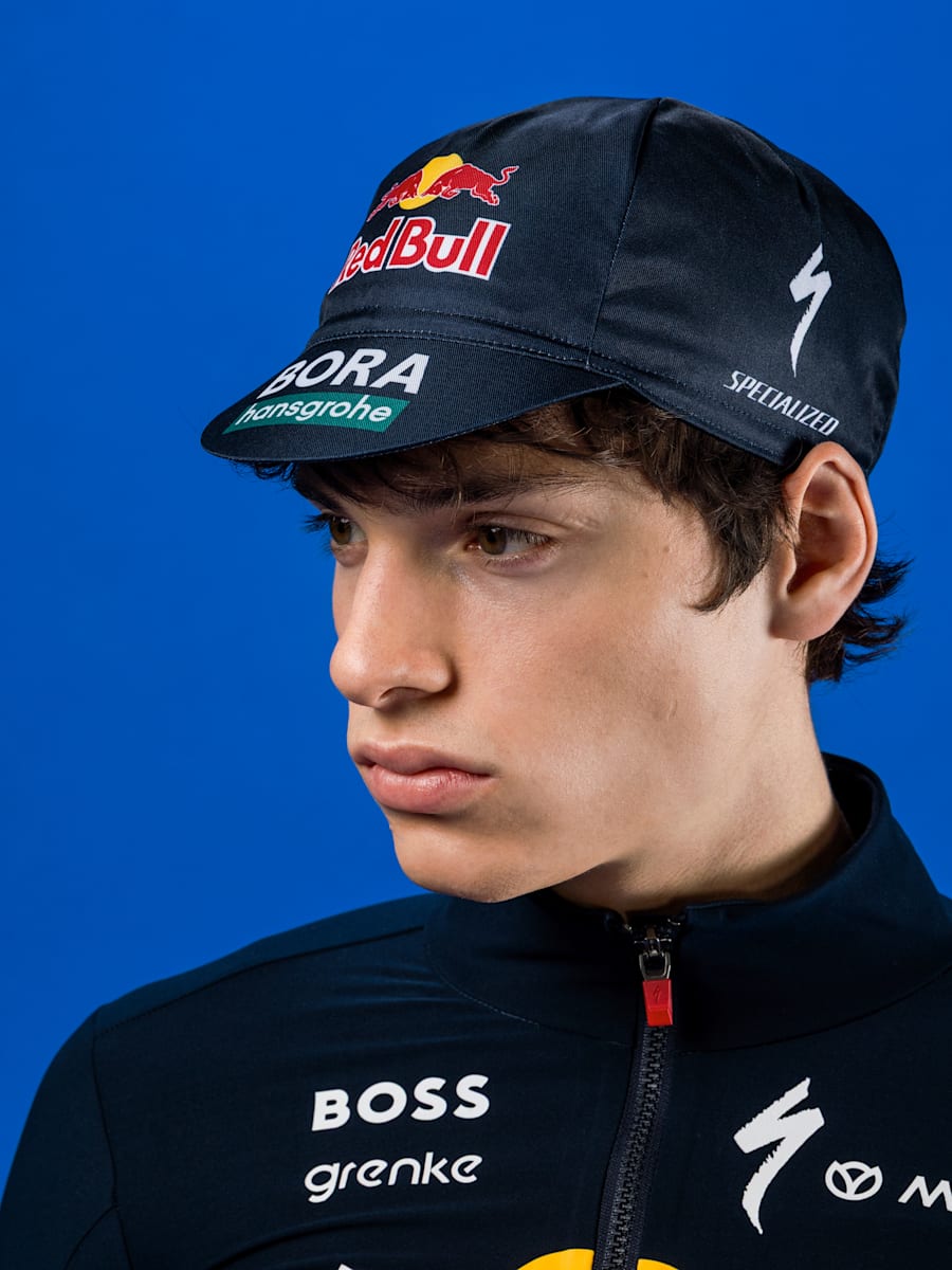 SPECIALIZED S-Racing Cycling Cap (M-RBB26011): Red Bull - BORA - hansgrohe