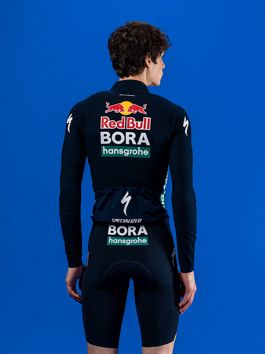 SPECIALIZED Weather Jersey Lang (M-RBB2602): Red Bull - BORA - hansgrohe