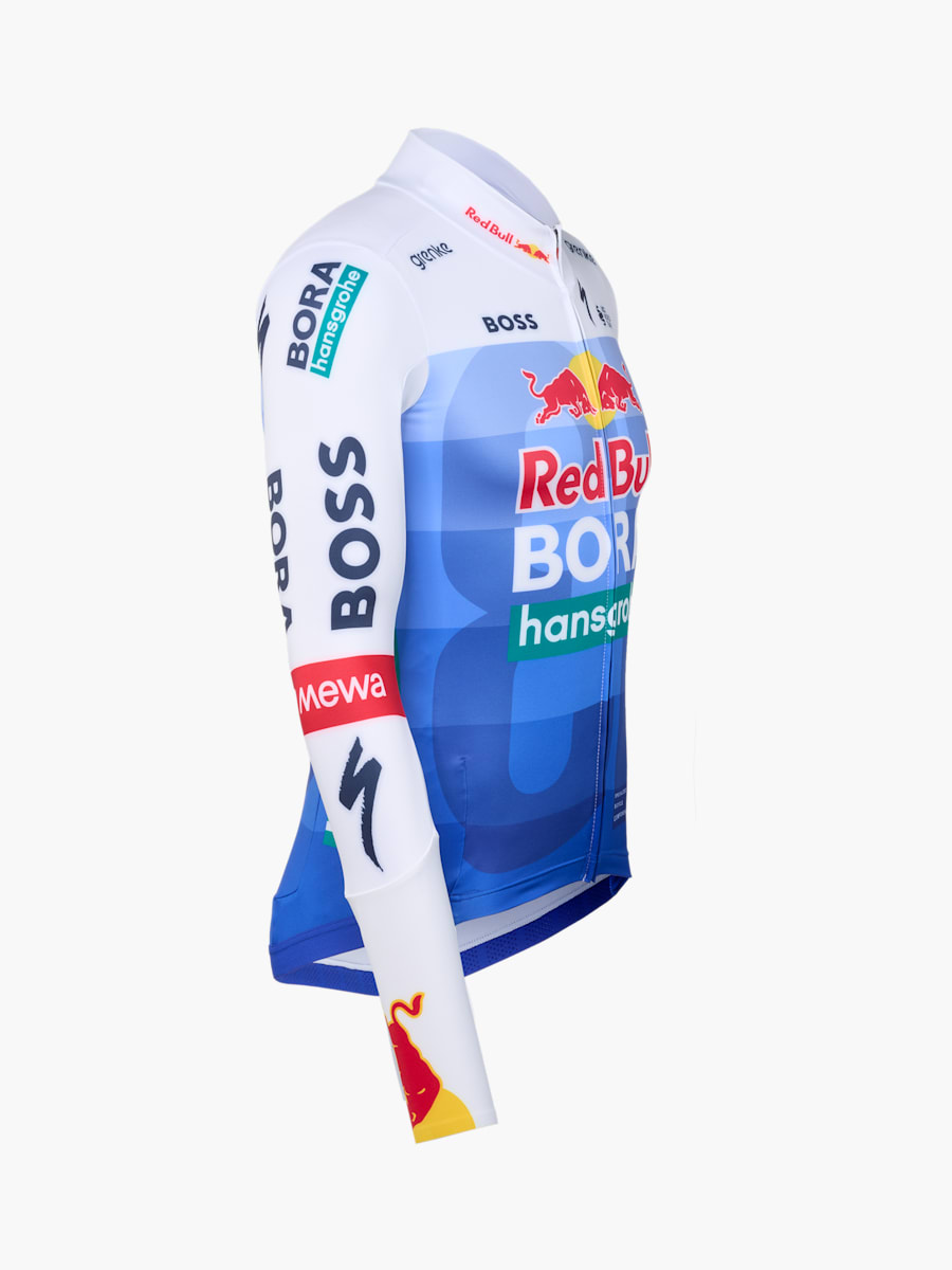 SPECIALIZED France Thermal Jersey Long Sleeve (M-RBB26040): Red Bull - BORA - hansgrohe