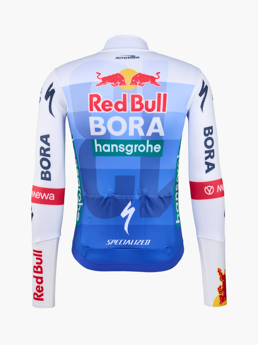 SPECIALIZED France Thermal Jersey Long Sleeve (M-RBB26040): Red Bull - BORA - hansgrohe