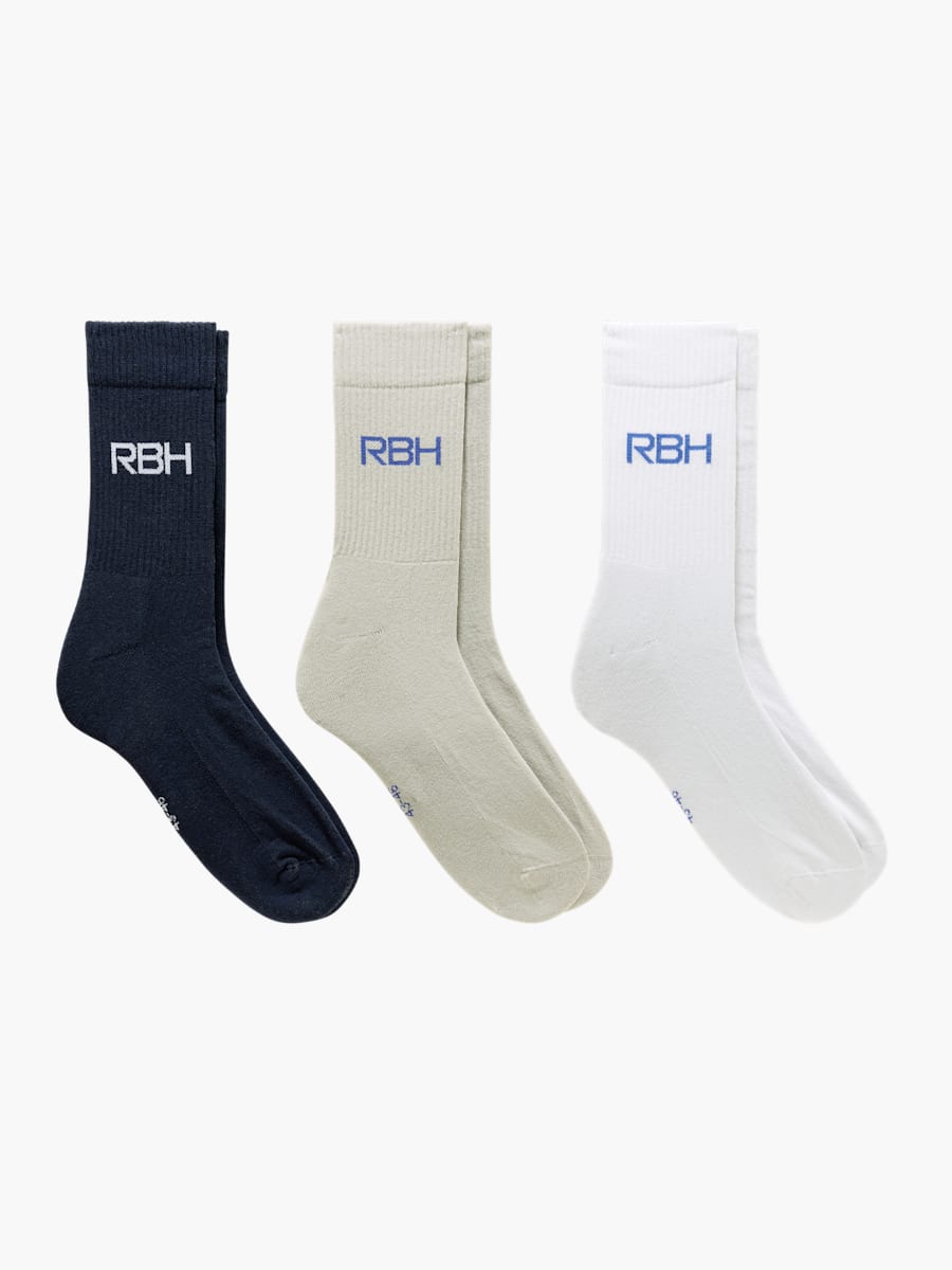 RBB 3-Pack of Socks (M-RBB262011): Red Bull - BORA - hansgrohe