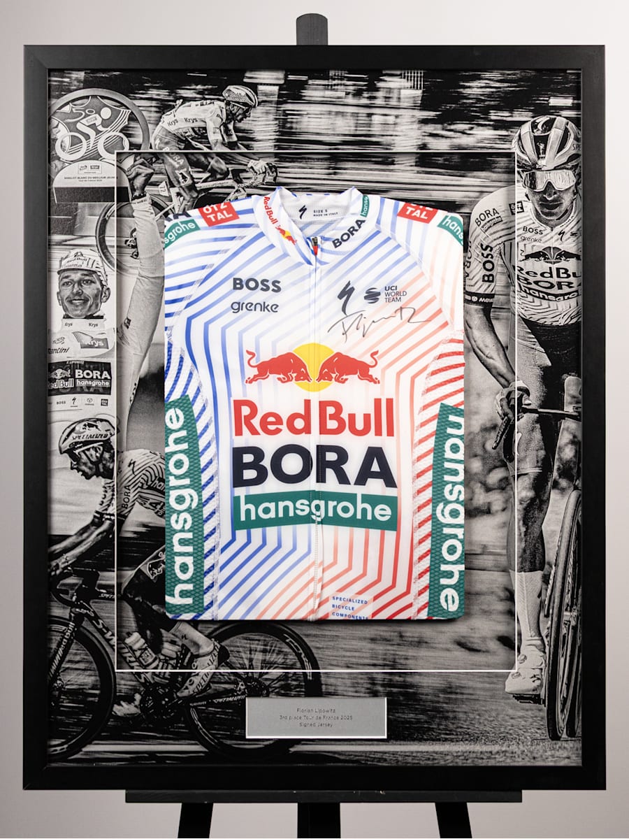 Florian Lipowitz Signed Jersey (M-RBB264030): Red Bull - BORA - hansgrohe