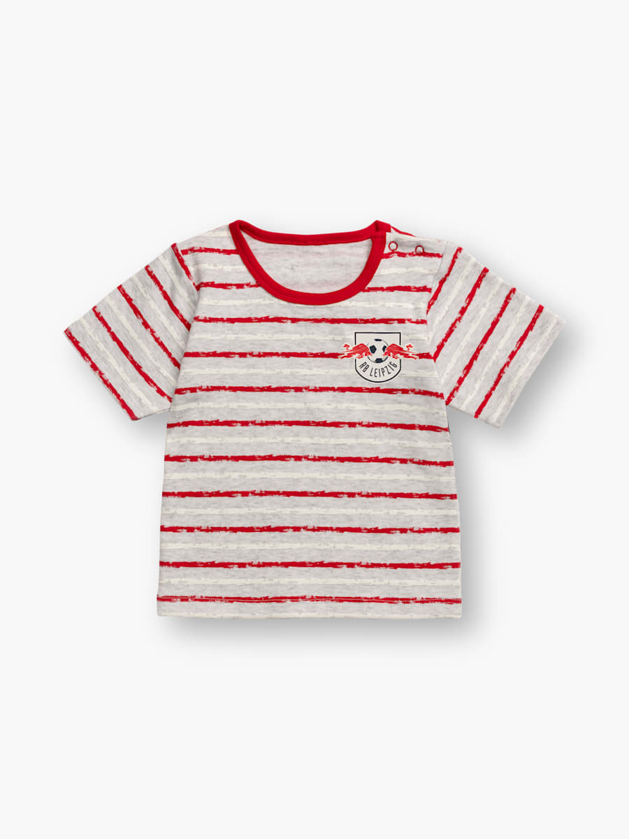 RBL T-Shirt mit Streifen für Babys (RBL23351): RB Leipzig