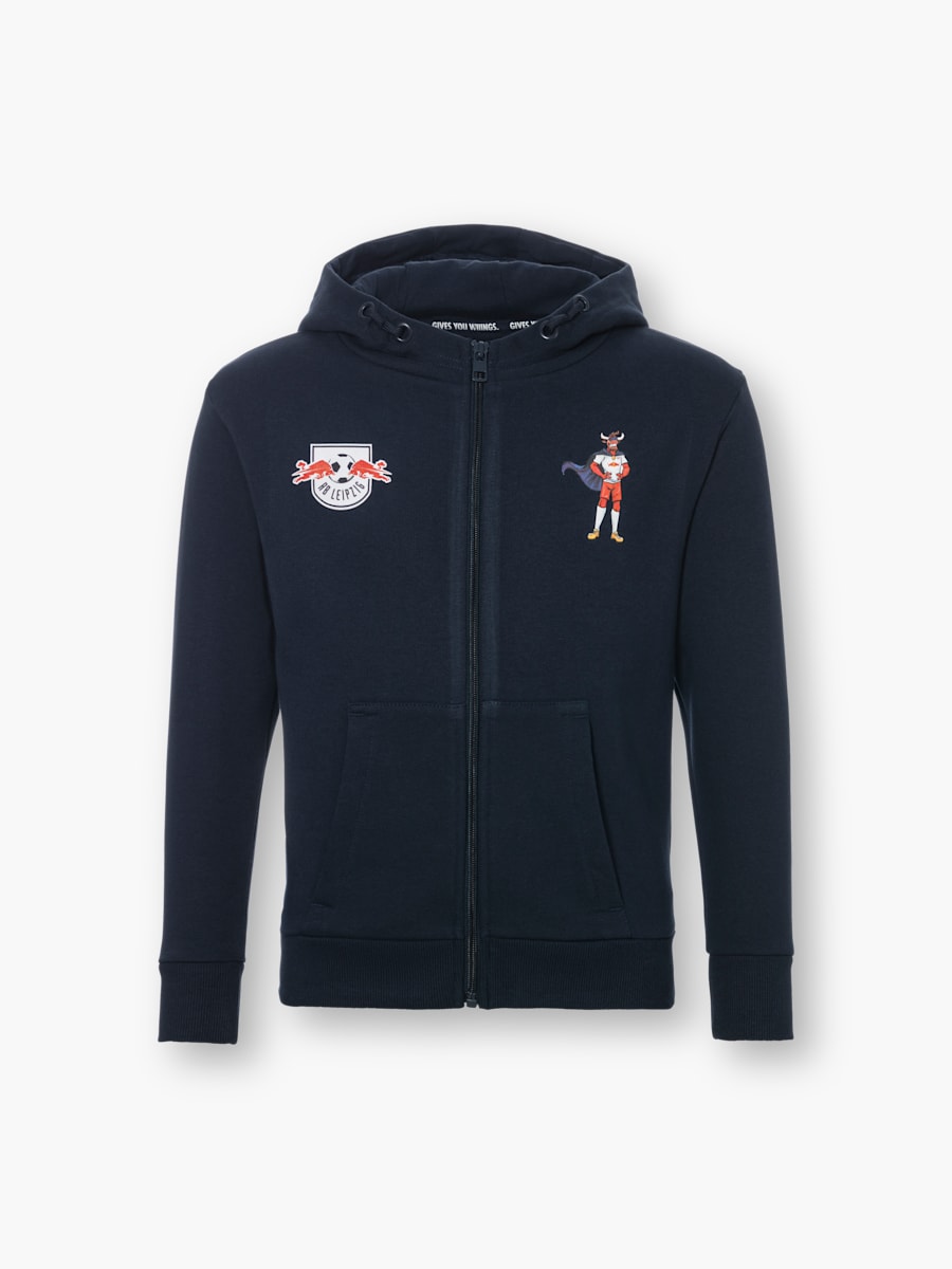 Sweat à capuche zippée RBL Super Bulli (RBL23375): RB Leipzig
