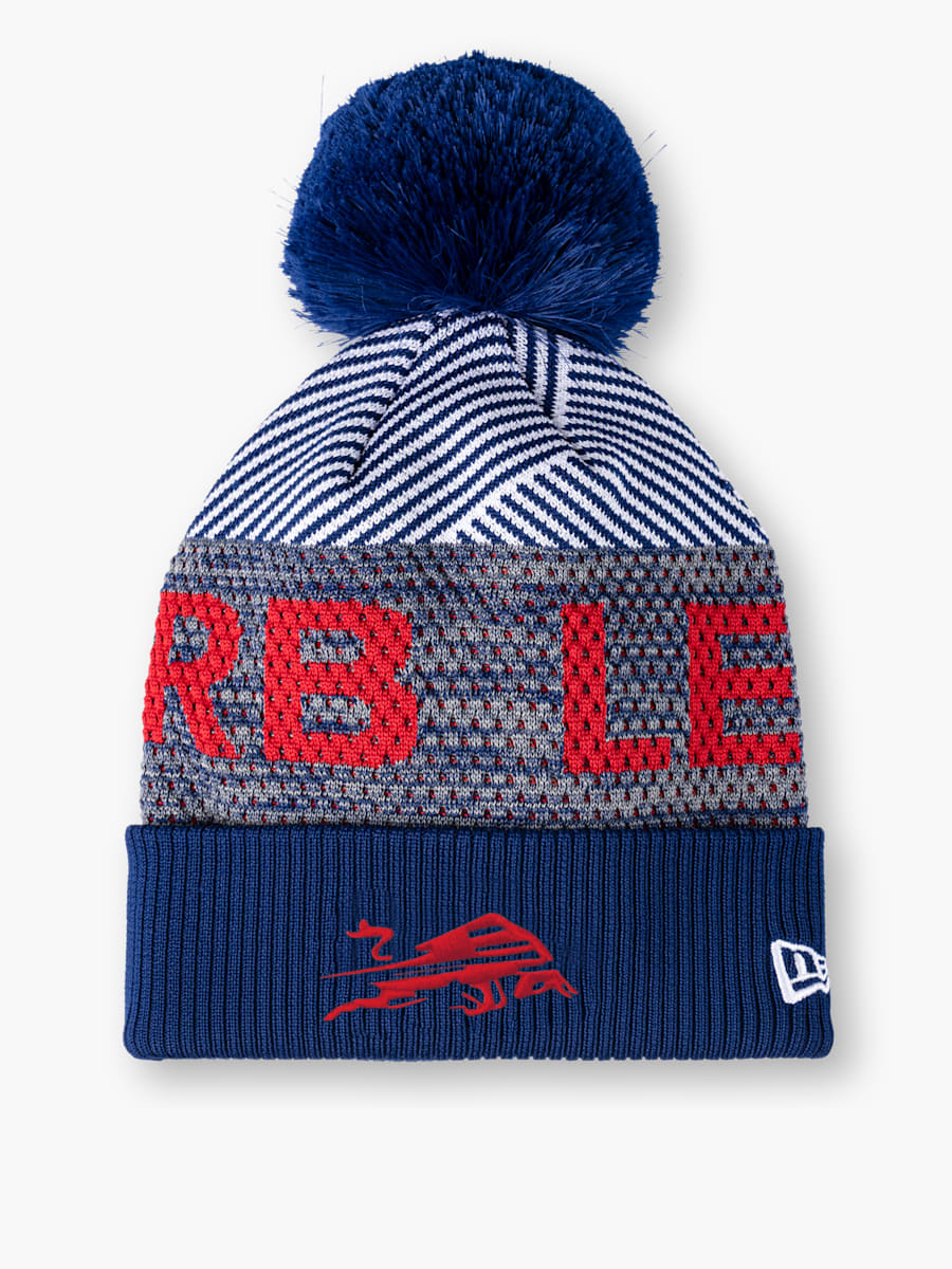 New Era Dynamic Bull Bobble Hat (RBL24103): RB Leipzig