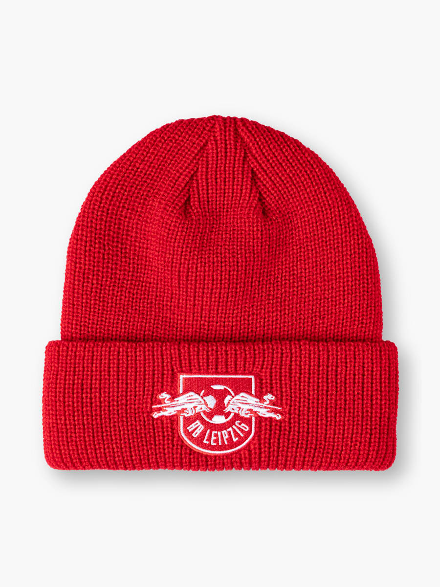 RBL Essential Logo Beanie Red (RBL24110): RB Leipzig