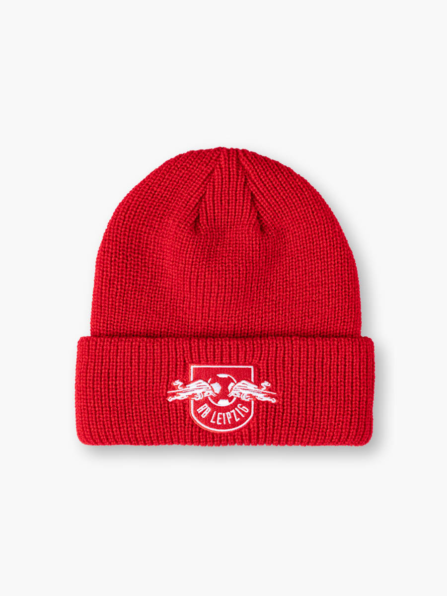 RBL Essential Logo Beanie Red (RBL24114): RB Leipzig