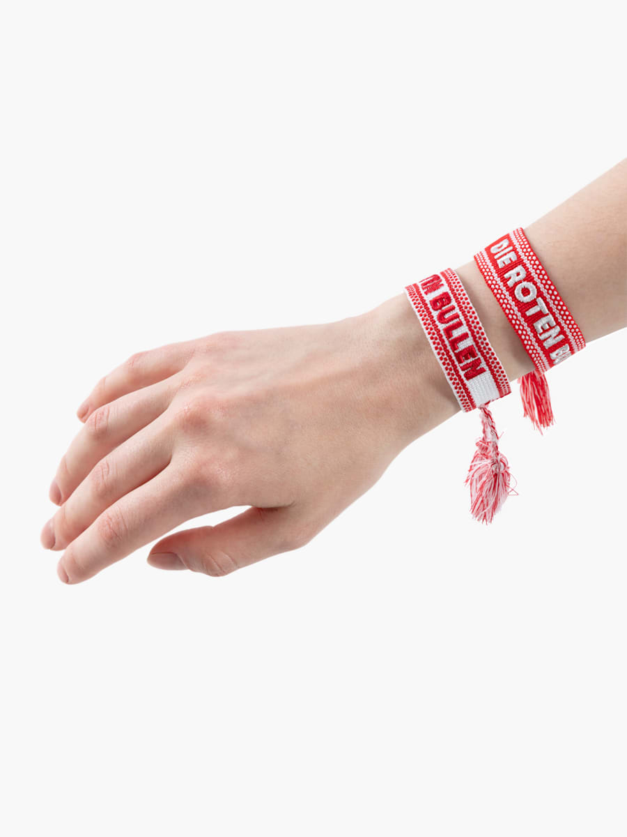 RBL Woven Armbänder 2er Set (RBL24139): RB Leipzig