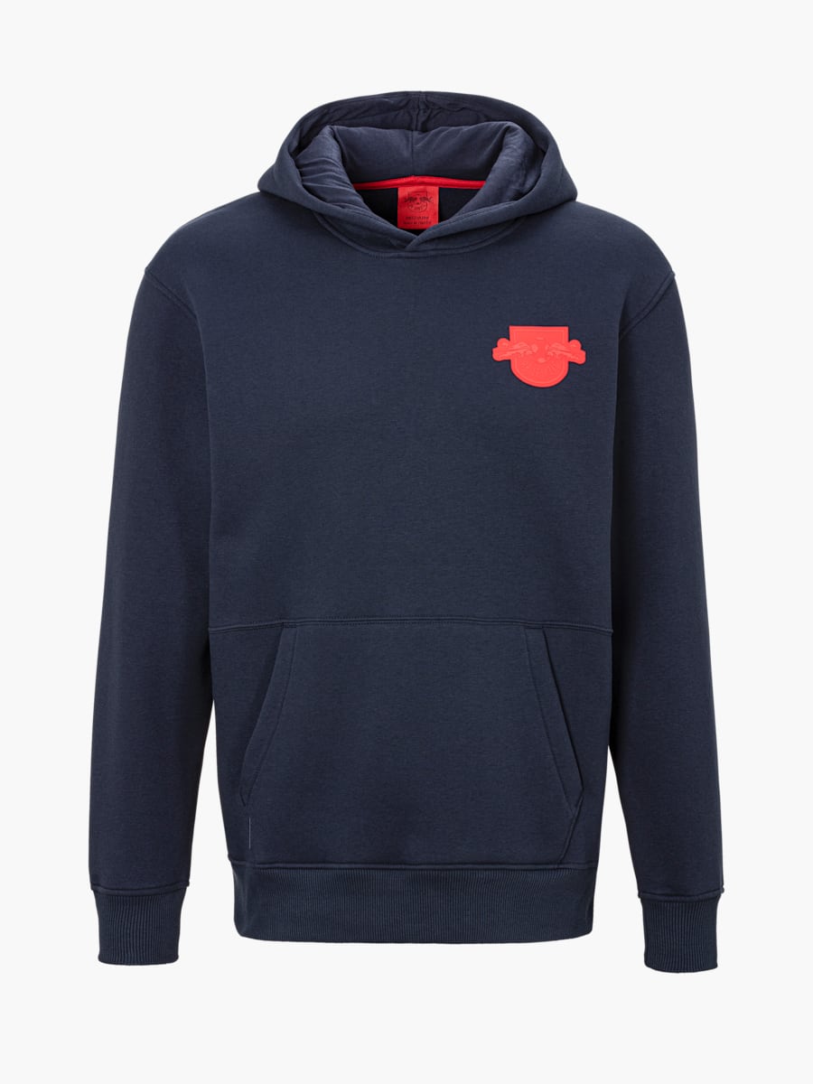 Felpa con cappuccio RBL Heart blu navy (RBL24190): RB Leipzig