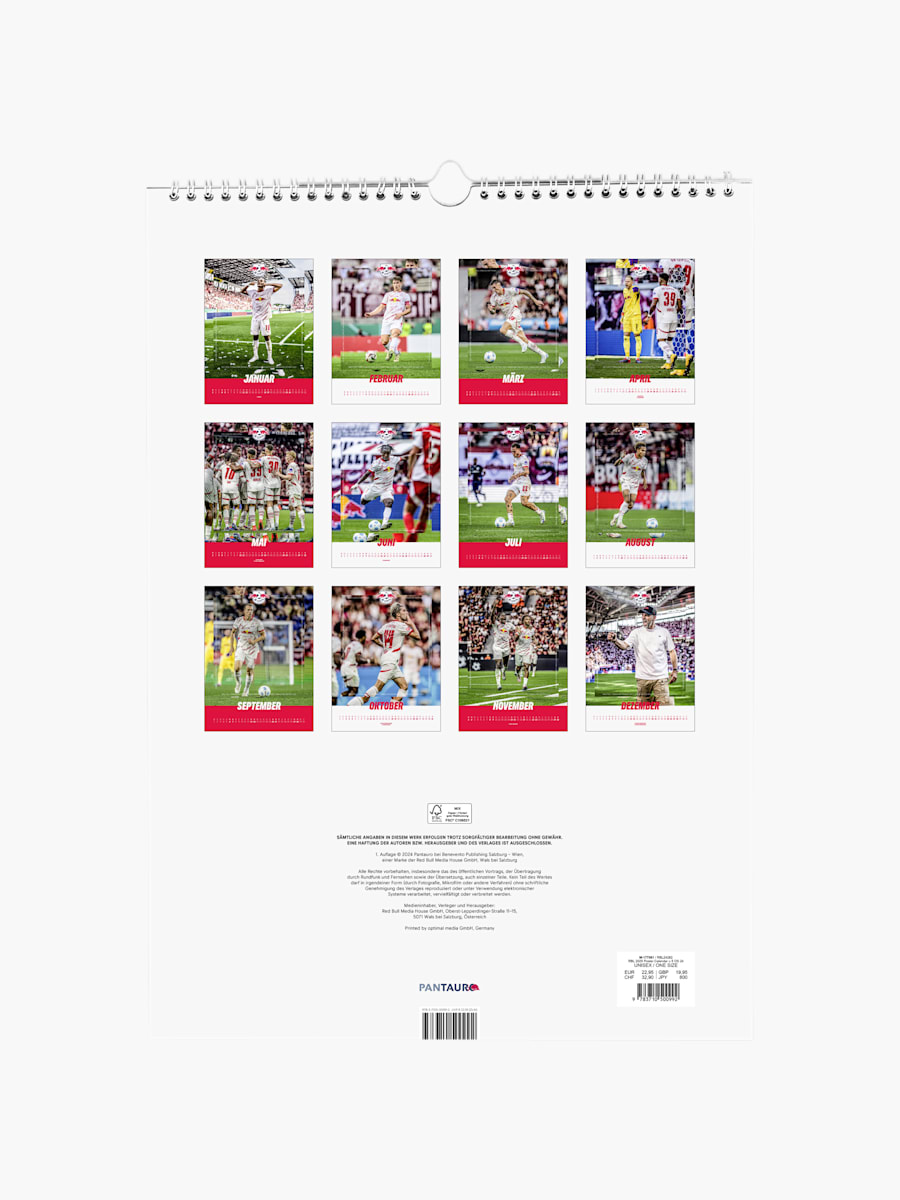 RB Leipzig Shop 2025 Posterkalender nur hier im