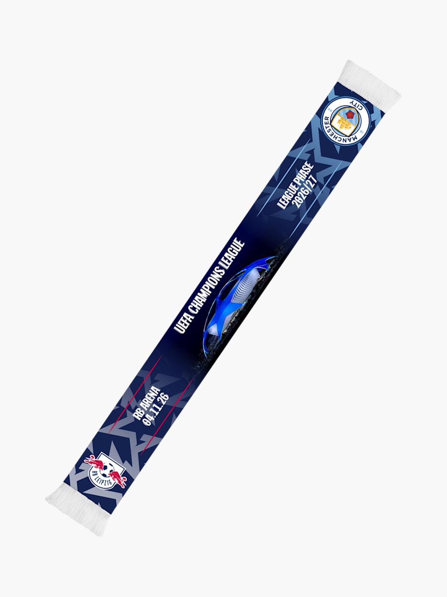 RBL CL Manchester City Scarf 26/27 (M-RBL26086): RB Leipzig