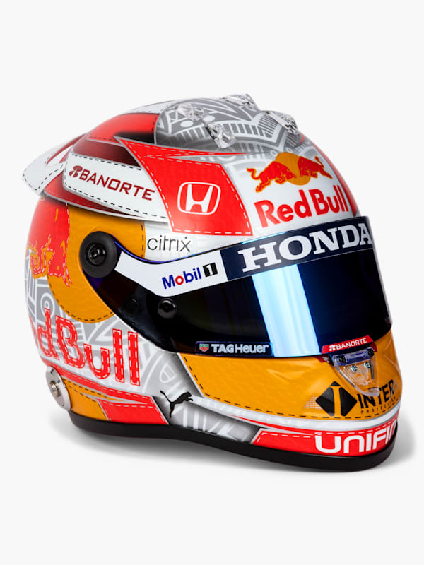 1:2 Checo Pérez Austria GP 2021 Minihelm (RBR22198): Oracle Red Bull Racing