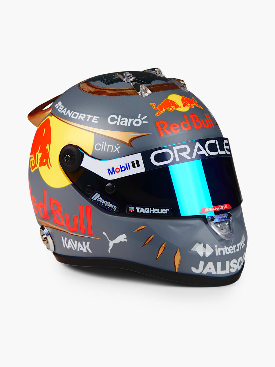 1:2 Checo Perez Brazil GP 2022 Minihelm (RBR22283): Oracle Red Bull Racing