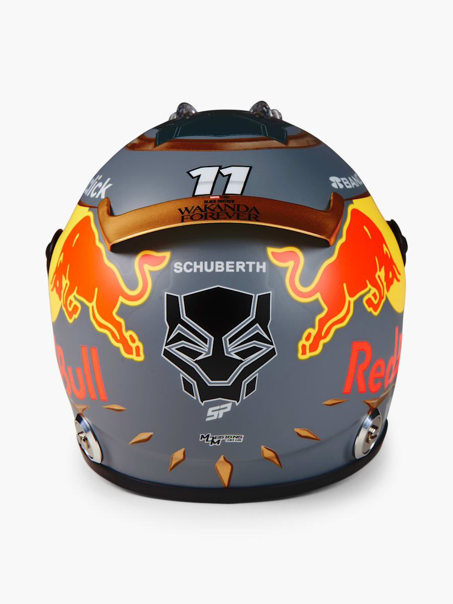 1:2 Checo Perez Brazil GP 2022 Mini Helmet (RBR22283): Oracle Red Bull Racing