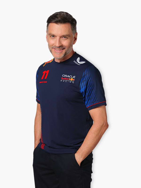 Official Teamline Checo Perez T-Shirt (RBR23011): Oracle Red Bull Racing