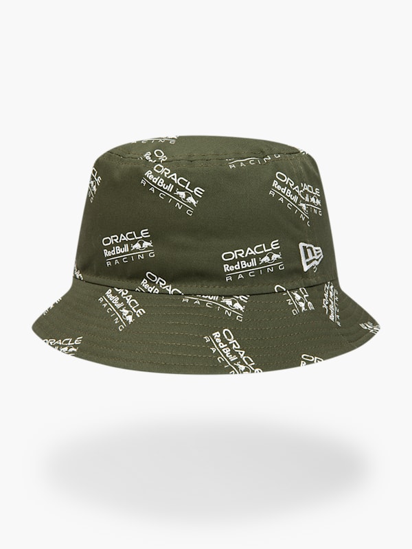 New Era Olive Bucket Hat (RBR23172): Oracle Red Bull Racing new-era-olive-bucket-hat (image/jpeg)