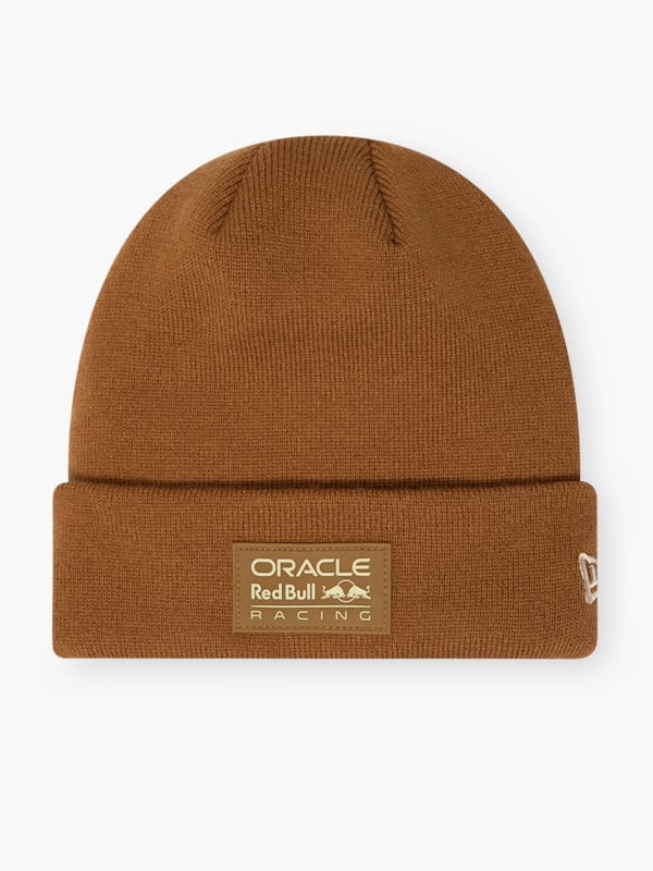 New Era Toasted Peanut Beanie (RBR23226): Oracle Red Bull Racing