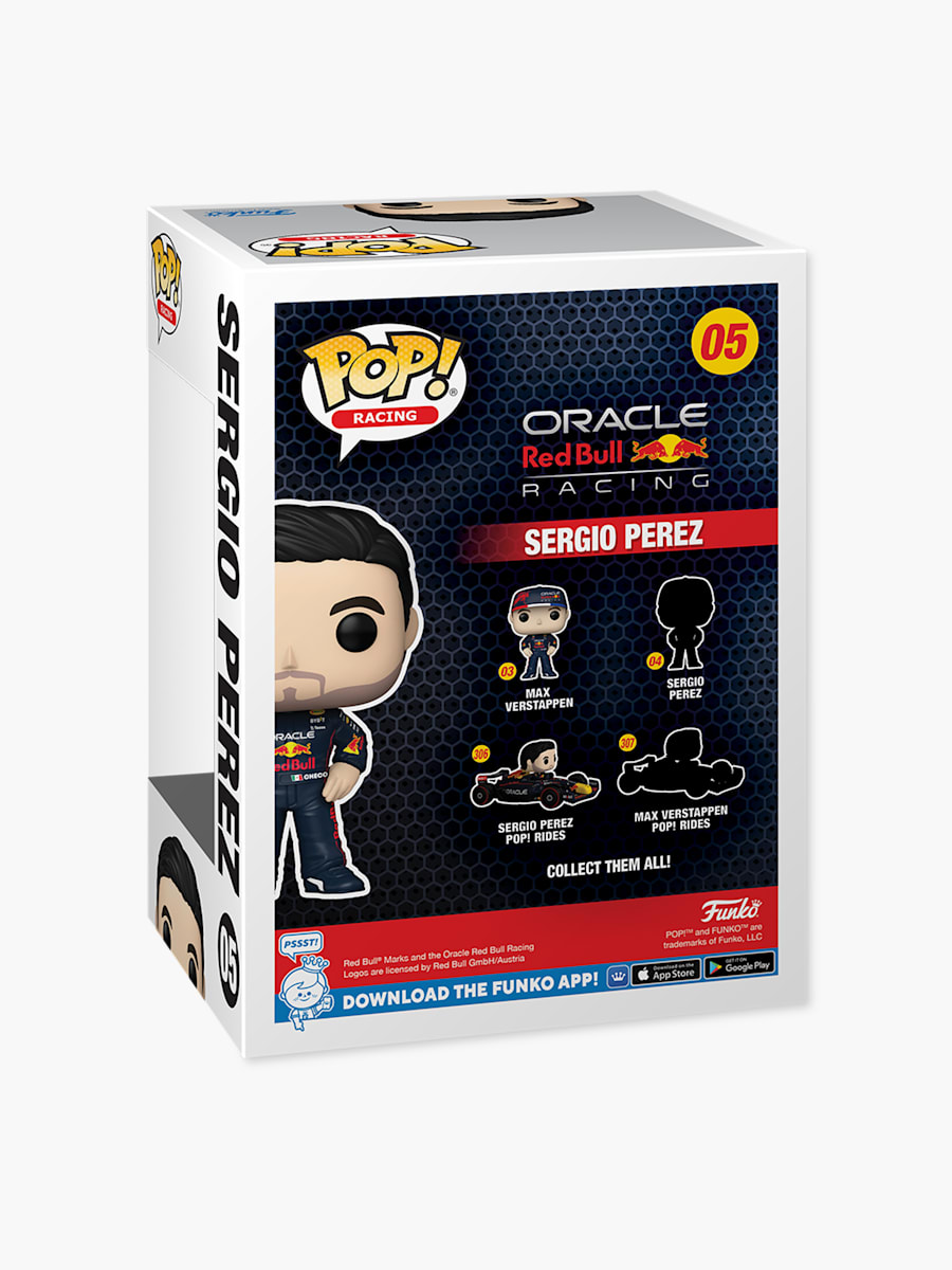 Funko POP! Sergio Perez mit Helm (RBR23242): Oracle Red Bull Racing