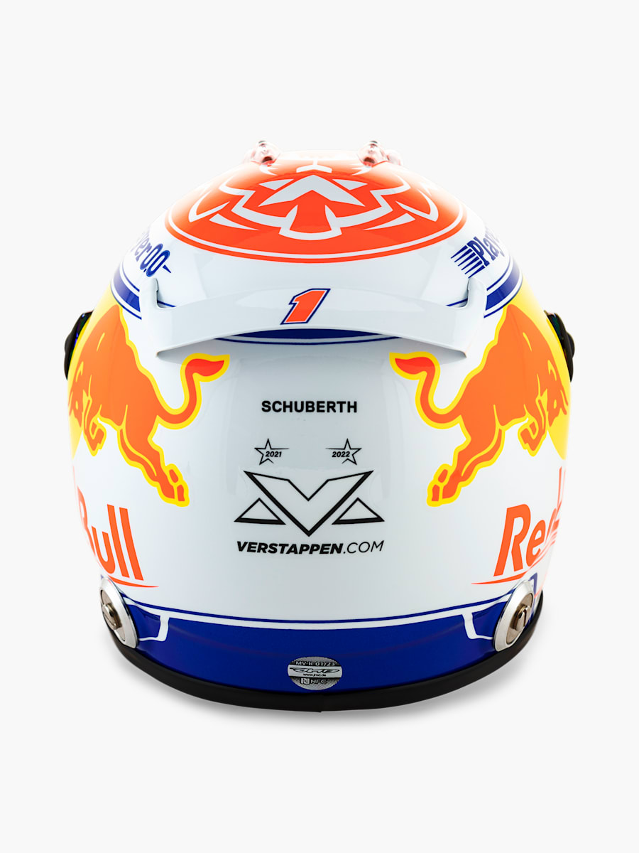 1:2 Max Verstappen Saison 2023 Mini Helm (RBR23248): Oracle Red Bull Racing