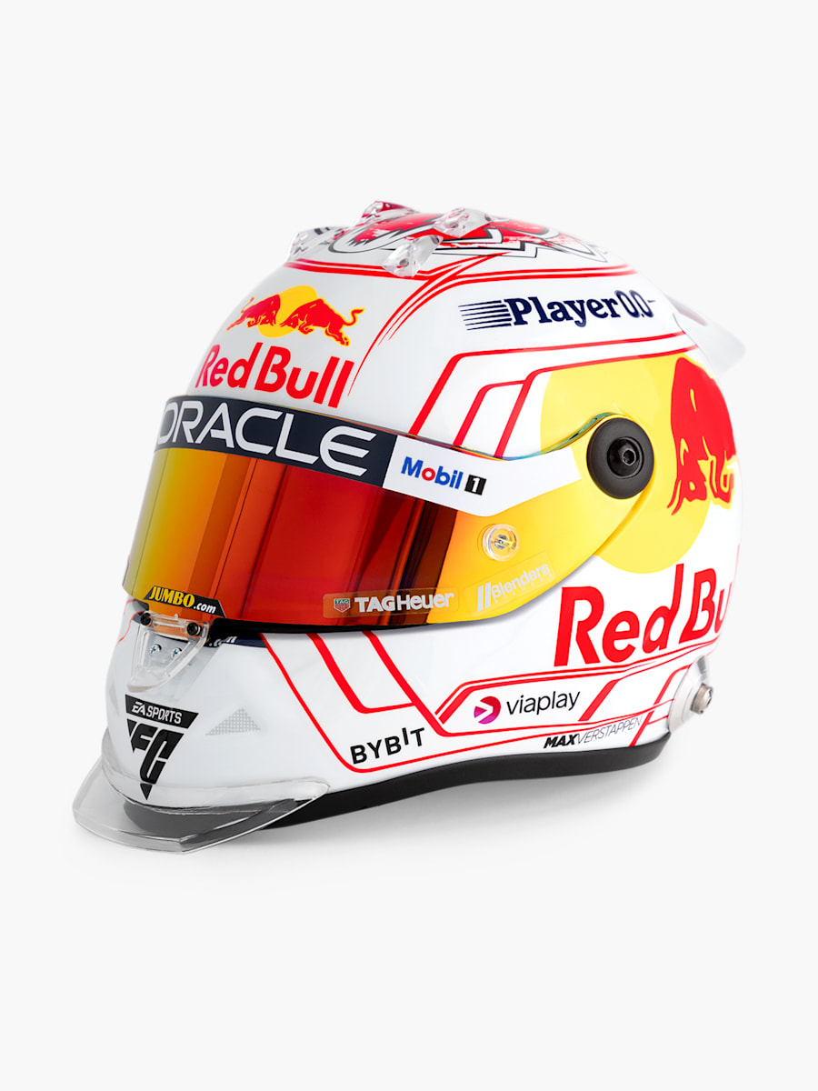 1:2 Max Verstappen Japan GP 2023 Mini Helm (RBR23254): Oracle Red Bull Racing