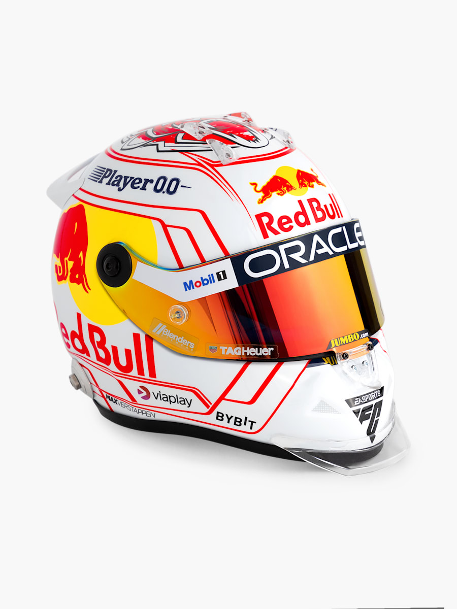 1:2 Max Verstappen Japan GP 2023 Mini Helmet (RBR23254): Oracle Red Bull Racing