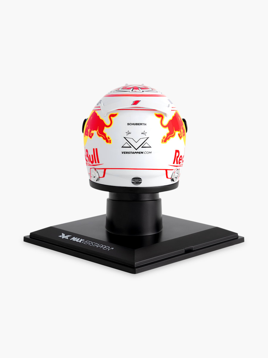 1:4 Max Verstappen Japan GP 2023 Mini Helmet (RBR23255): Oracle Red Bull Racing