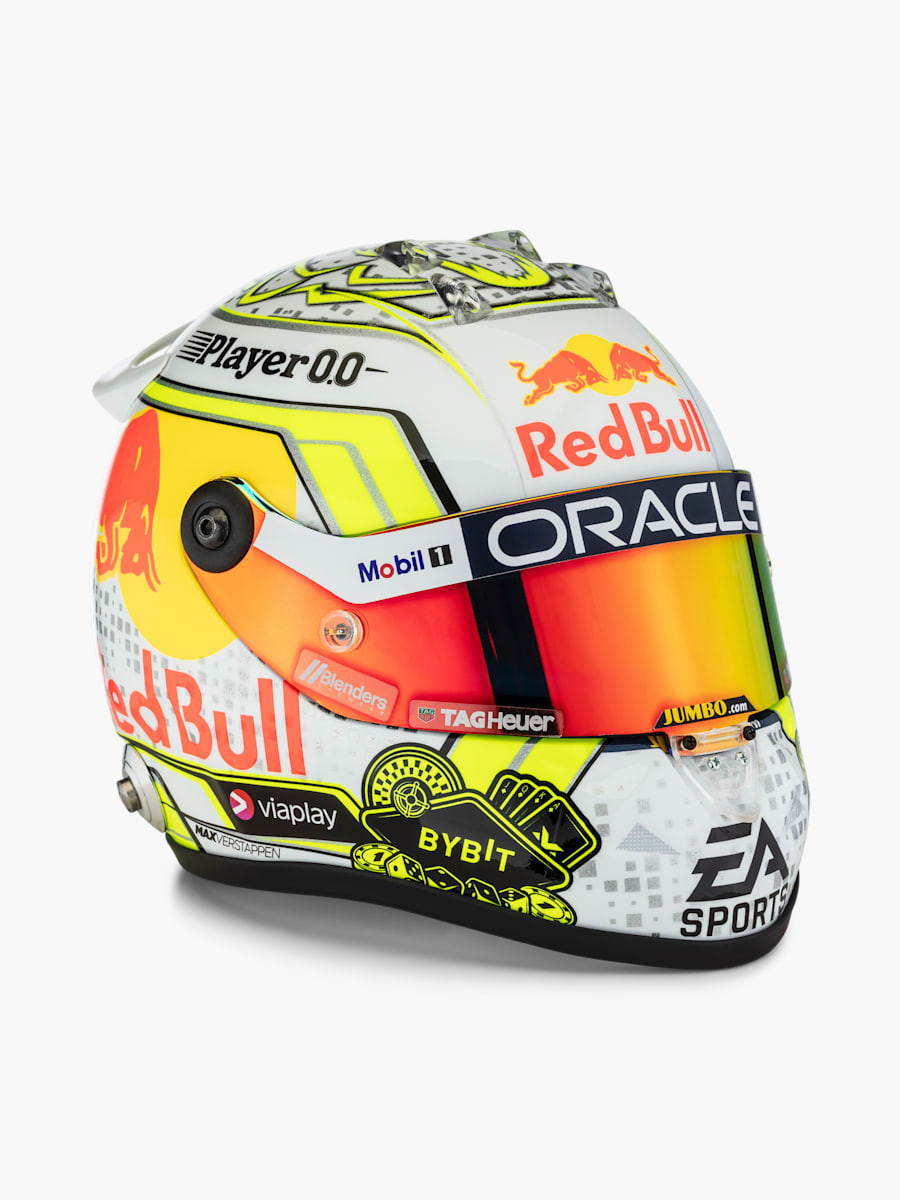 1:2 Max Verstappen Las Vegas GP 2023 Mini Helmet (RBR23256): Oracle Red Bull Racing 1-2-max-verstappen-las-vegas-gp-2023-mini-helmet (image/jpeg)