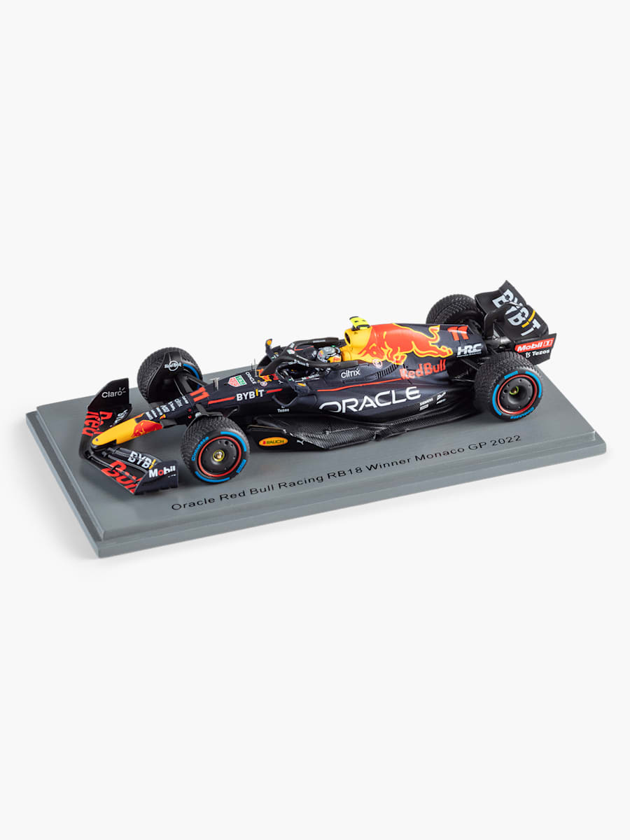 1:43 Oracle Red Bull Racing RB18 Perez Monaco GP 2022 (RBR23258): Oracle Red Bull Racing